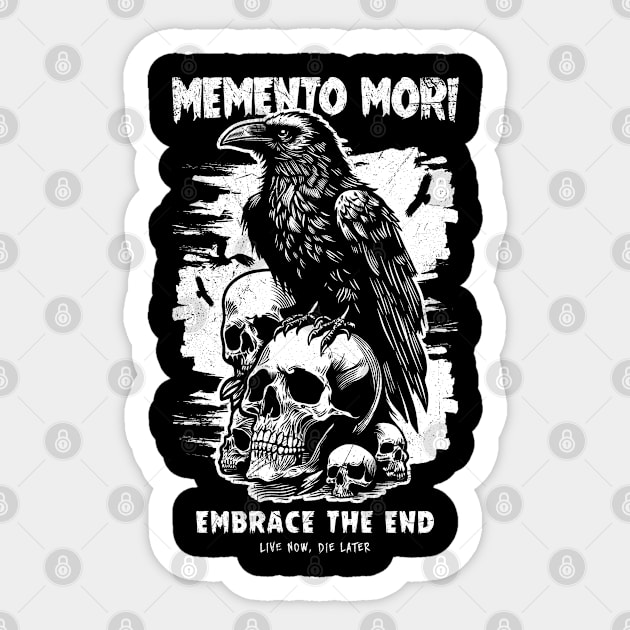 Memento Mori Sticker by artslaves